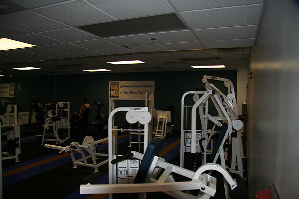 Samohi 053 - South Gym Weight Room at Santa Monica High School
