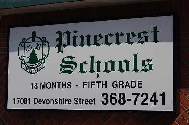 Pine Crest Elementary School.Northridge