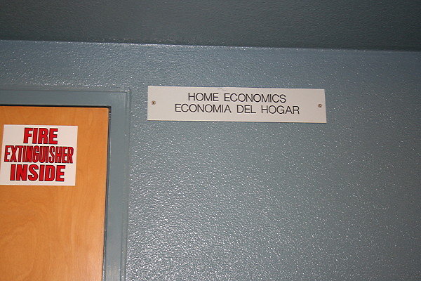 Kennedy H.S.Home Ec. Room