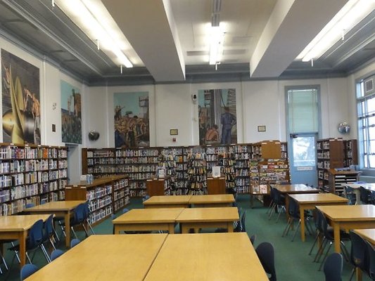 San Pedro High Original Library