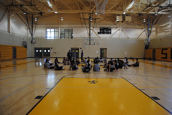 San Pedro High School.New Gym