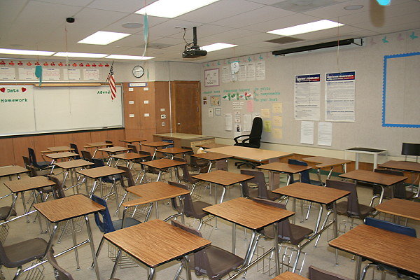 John Muir Middle School.Burbank.Class Room