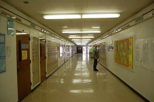 Walter Reed Middle School.NoHo.Hallways.Stairways