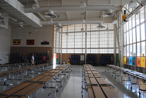 Dooley Elementary.Long Beach.Cafeteria