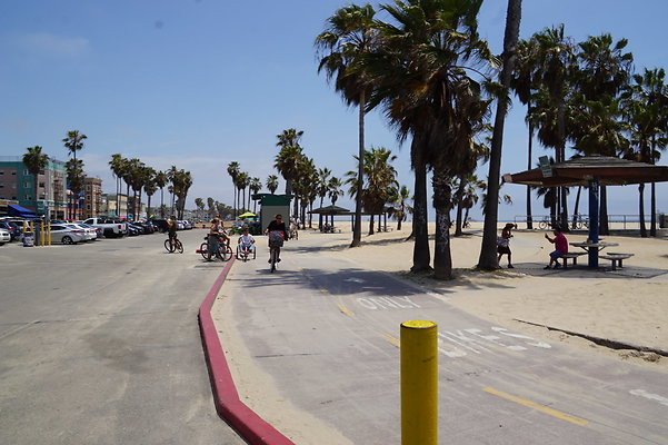 PCI Parking Lot..Rose,Center Lot.Bike Path entrance