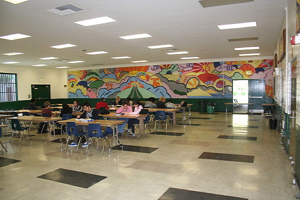 Hamilton H.S.Cafeteria.Interiors
