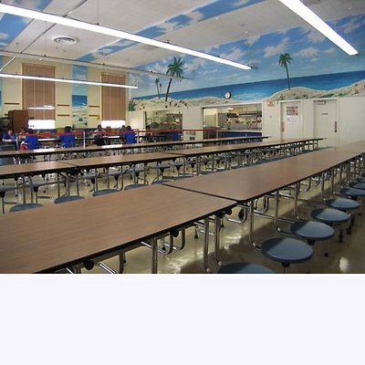 Unreel.LB Washington Middle school Cafeteria