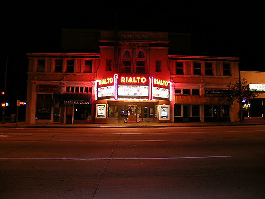 Rialto Theater Night Exterior