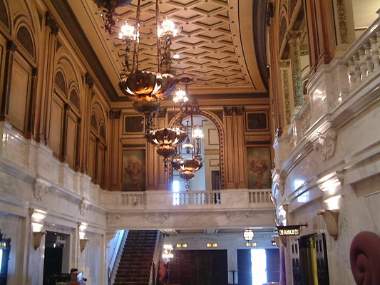 Orpheum Theater Lobby.Stairs