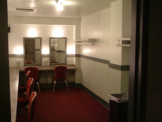 Orpheum Theater Back Stage.Dressing Rooms
