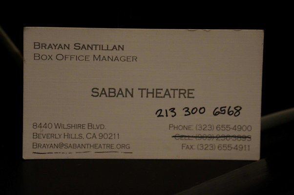 Saban.Theater.Info