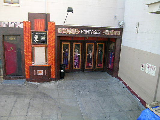 Pantages Stage Door