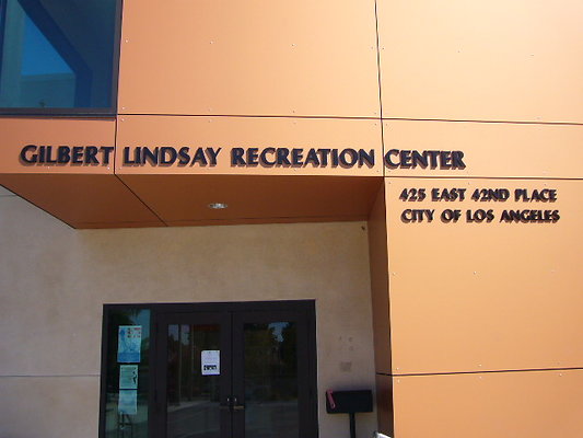 Gilbert Lindsey Rec Center - S. L.A. - L.A. City Park 4.11