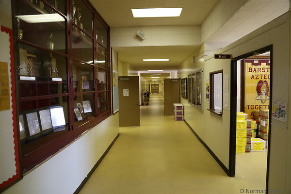 2 Barstow HS hallway