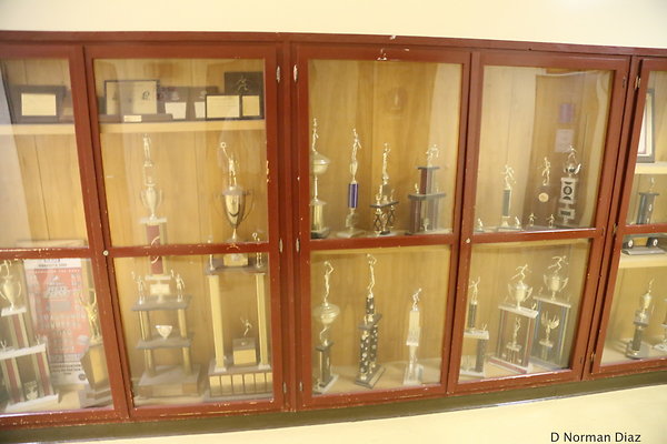 Hallway Trophy Cases