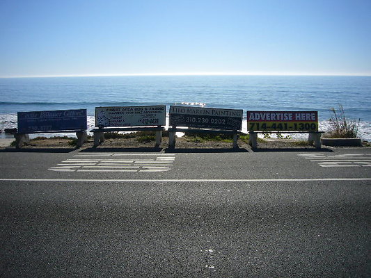 Bus Stops PCH and Coastline (Cal Trans permit info TBD, NOT CLEARED)