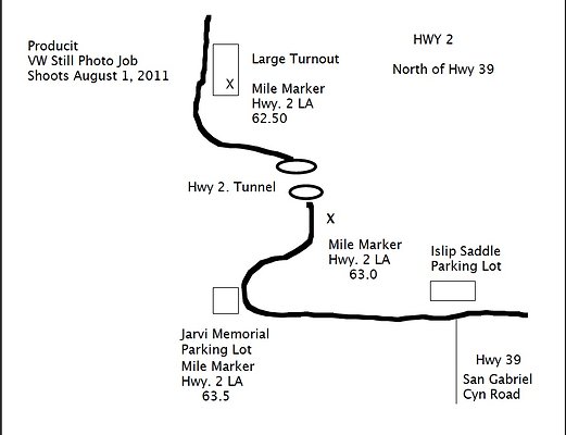 Hwy. 2 Tunnel Map