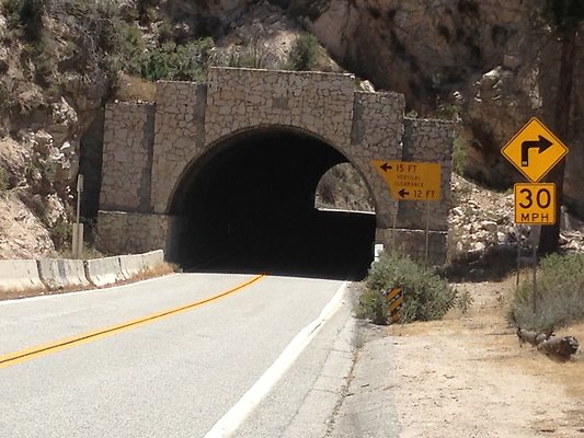 Angeles Crest Hwy. Tunnel