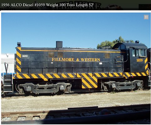 ALCO.1956.Yellow.Zebra.Train.Engine.003