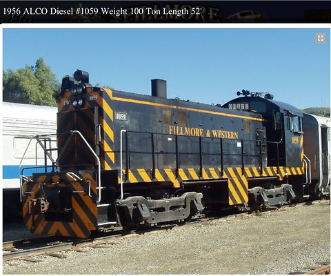 ALCO.1956.Yellow.Zebra.Train.Engine.002