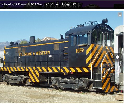ALCO.1956.Yellow.Zebra.Train.Engine.004