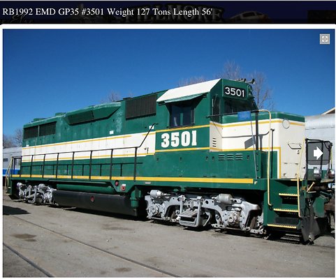 RB1992.EMD.3501.Green.Engine.002