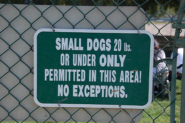 Small Dogs.Sepulveda Basin Off Leash Dog Parks