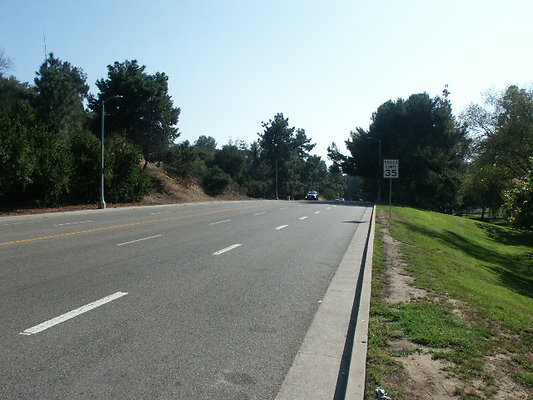 Stadium Way by Elysian Park Dr
