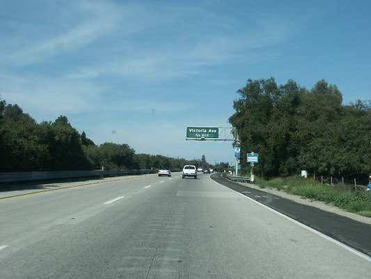 126 Fwy Eastbound btwn 101 Fwy and Wells Rd