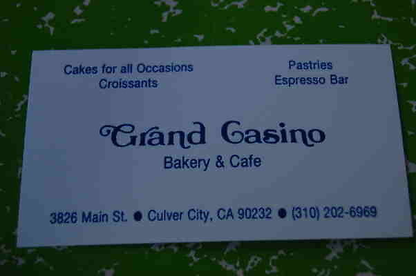 Grand Casino Cafe.Culver City