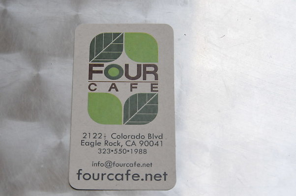 Four Cafe Shop Eagle Rock