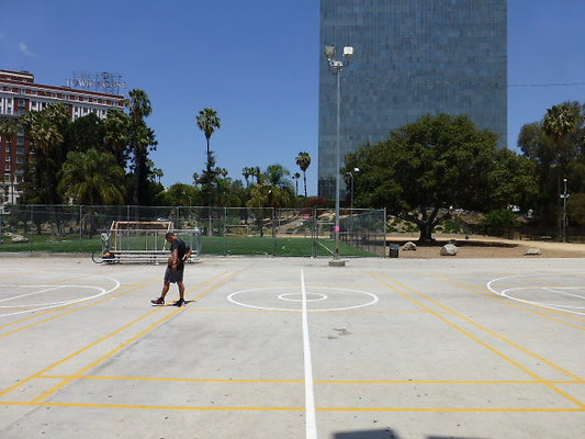 Lafayette Rec Center Basketball Courts - L.A. 6.14