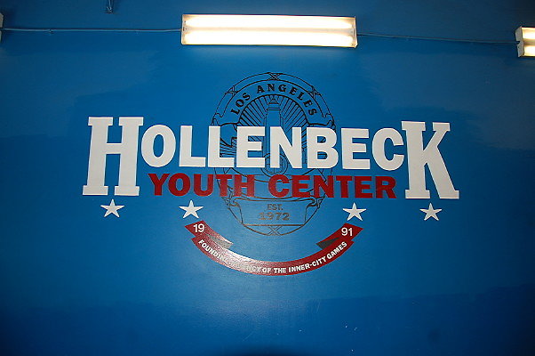 Hollenbeck Youth Center.Boxing
