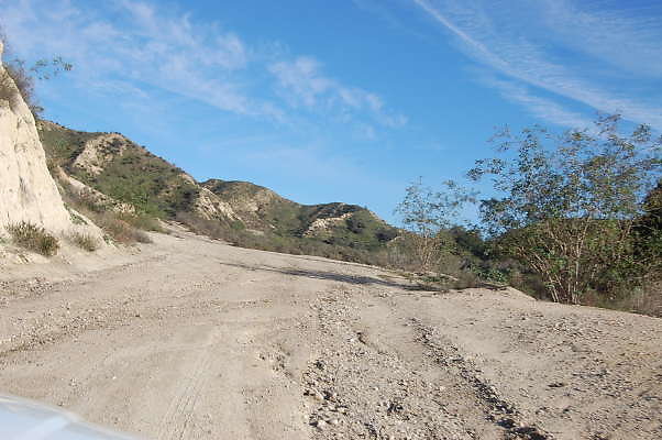 Newhall Ranch. Rough Road to 2nd Oil Well Pad