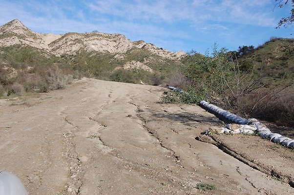 Newhall Ranch.Rough Back Road to Old Oil Well