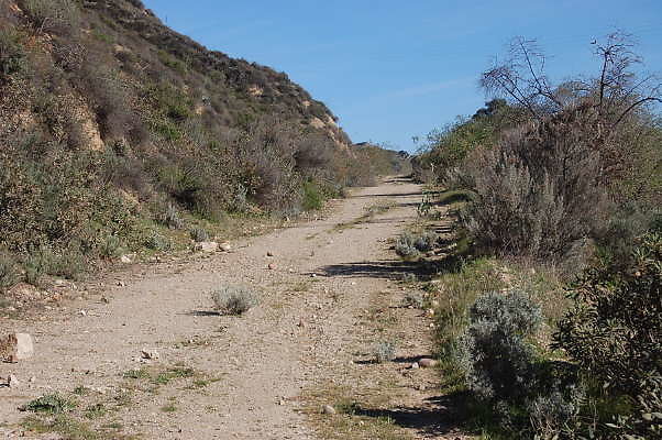 Newhall Ranch.Rough Road Past 2nd Wooden Gate