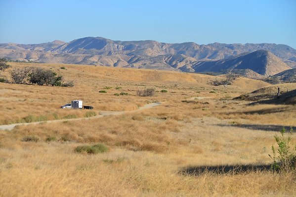 Tripps Cyn Rd - Hill E of Pad