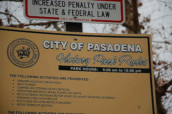 Victory Park.Pasadena