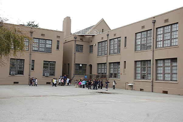 Daniel Webster School.LACO.Pasadena USD.Rear Asphalt Playground