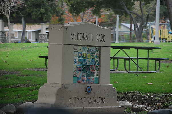 McDonald Park.Pasadena