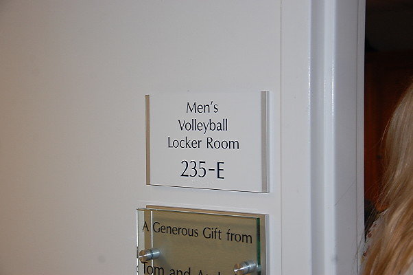 UCLA.Mens Volleyball Locker Room