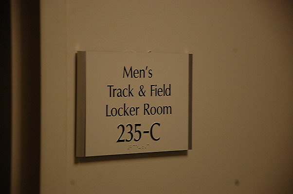 UCLA.Mens Track and Field Locker Room