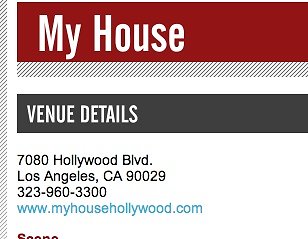 My House.Club.Bar.Hollywood.SBE.Group33