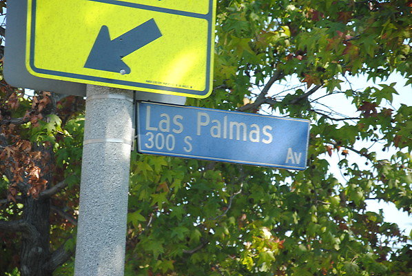 Street.300 So. Las Palmas.Hancock park