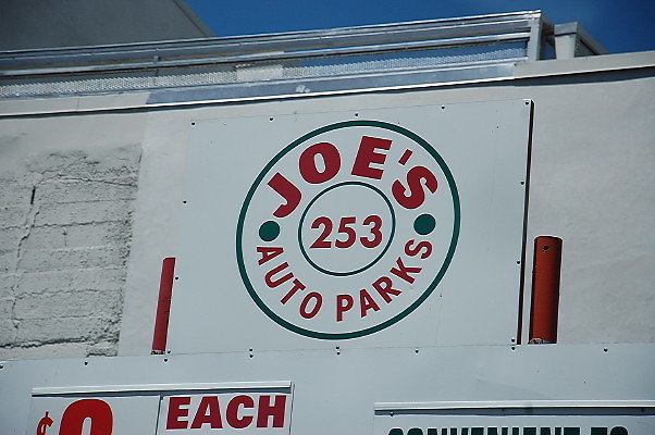Parking Lot.Joes 253 Main Street.Downtown