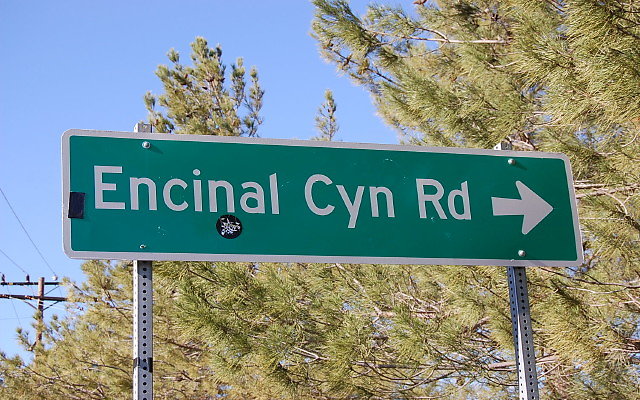 Encinal Cyn. Upper Road