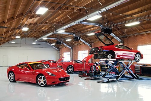 Ferrari Maserati Beverly Hills Service Department 2