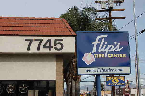 Filps Tire center.Garages