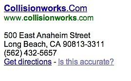 Collision Works.Car Repair.Long Beach