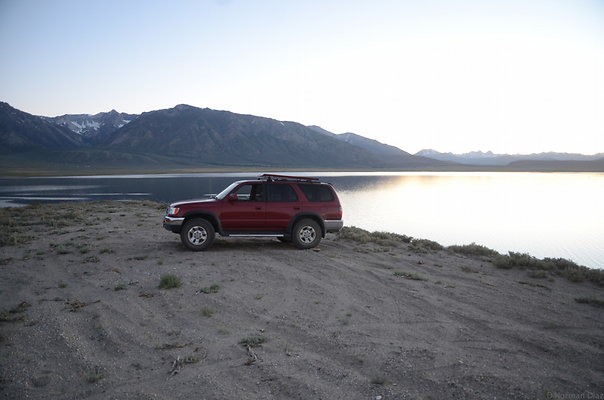 374 Crowley Lake above chalk
